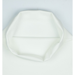 Tissu Bord-côte biologique - Lisse écru