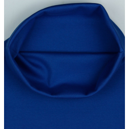 Tissu Bord-côte biologique - Cobalt