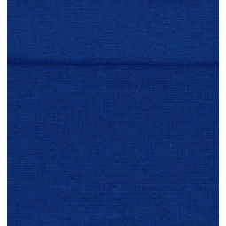 Tissu Bord-côte biologique - Cobalt