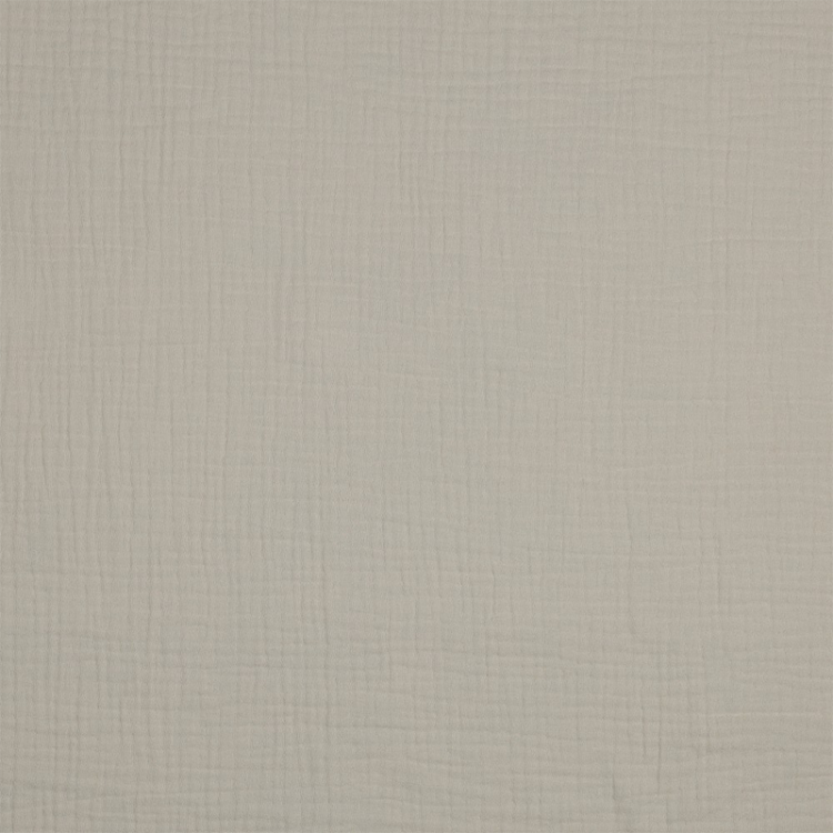 Tissu double gaze de coton bio - Naturel