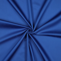 Tissu coton uni satiné - Cobalt foncé