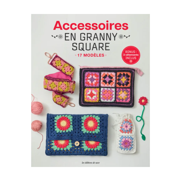 Livre - Accessoires en granny square