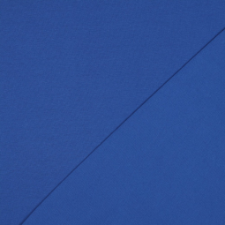 Tissu jersey biologique - Cobalt