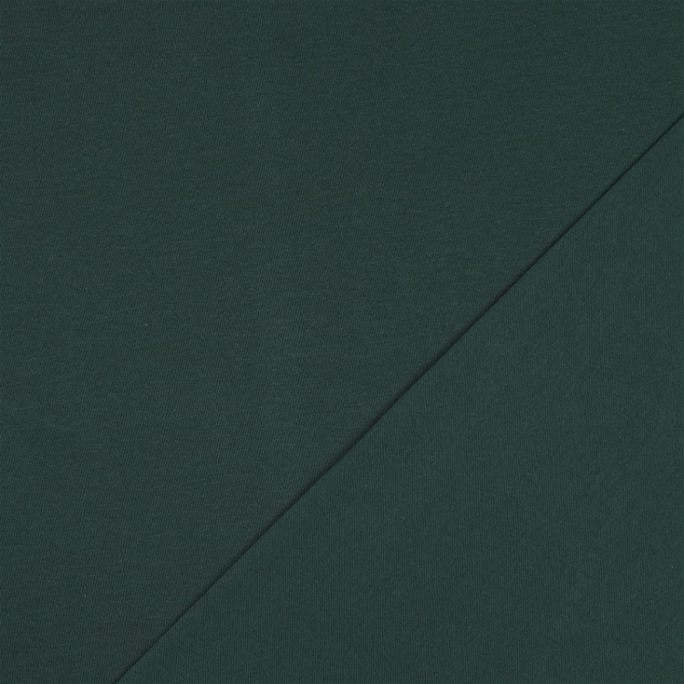Tissu jersey biologique - Uni Vert sapin