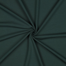 Tissu jersey biologique - Uni Vert sapin
