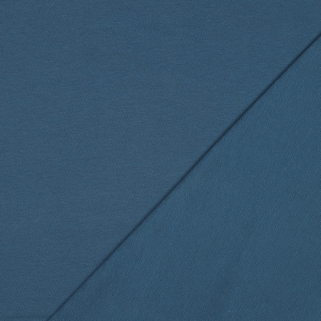 Tissu sweat biologique french terry - Jeans