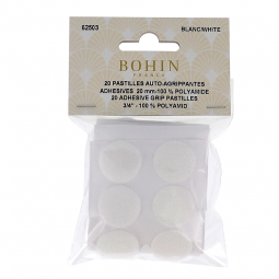 Pastilles auto agrippantes blanches Bohin