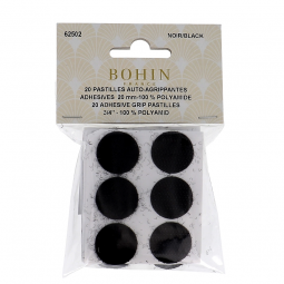 Pastilles auto agrippantes noires Bohin