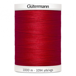 Fil à coudre Gütermann 100% polyester 1000 m