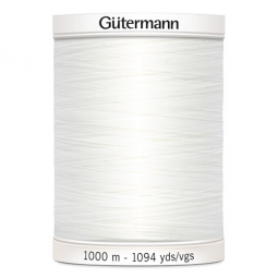 Fil à coudre Gütermann 100% polyester 1000 m
