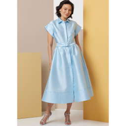 Patron Butterick 7021 - Robe rétro