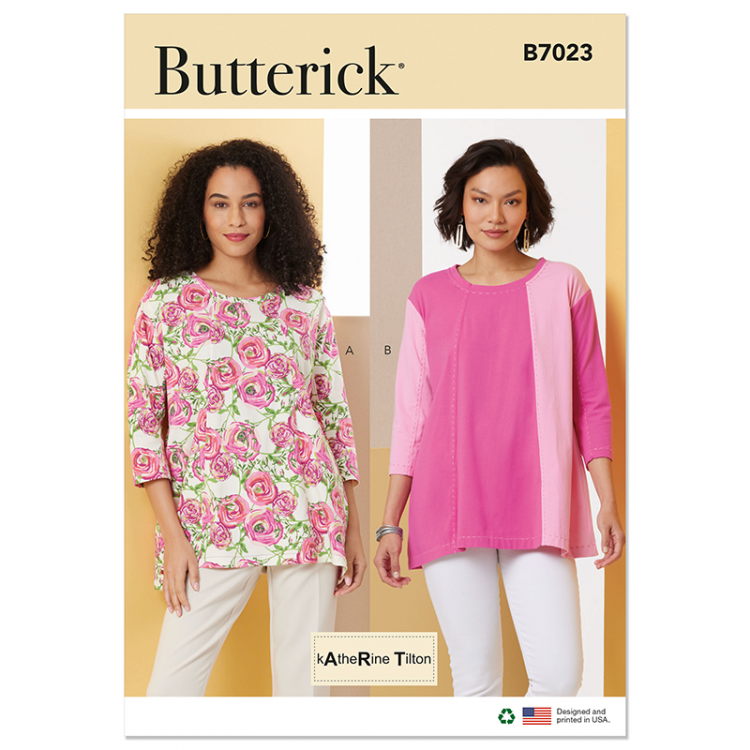 Patron Butterick 7023 - Tunique en maille