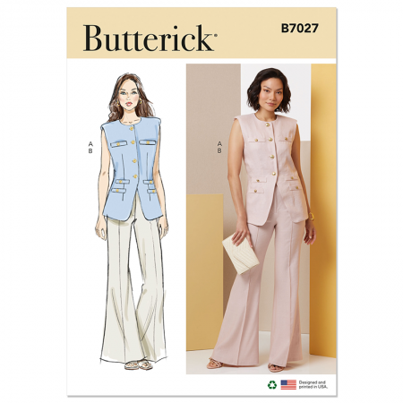 Patron Butterick 7027 - Ensemble