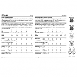Patron Butterick 7031 - Barboteuse et robe
