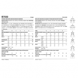 Patron Butterick 7032 - Robe