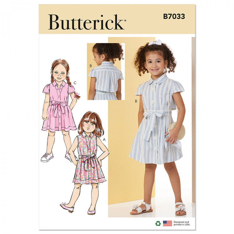 Patron Butterick 7033 - Robe