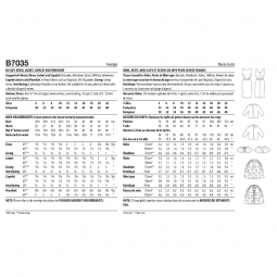 Patron Butterick 7035 - Robe rétro année 60