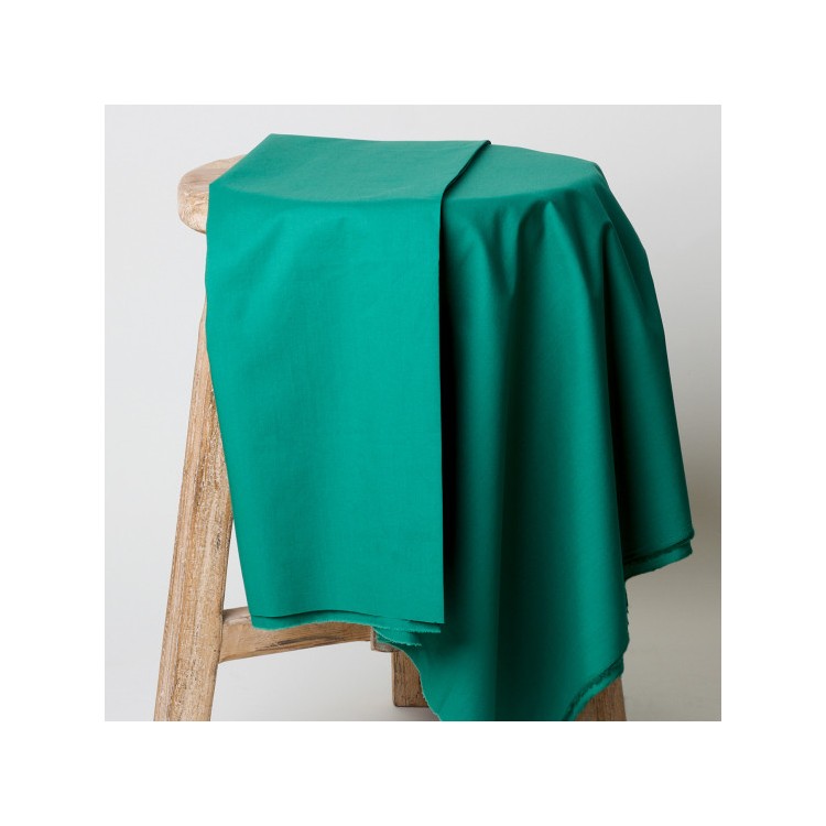 Tissu Atelier Brunette - Popeline Juicy green