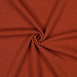 Tissu jersey sweat - Rust