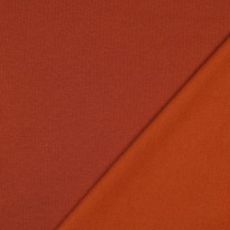 Tissu jersey sweat - Rust