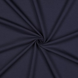 Tissu sweat biologique french terry - Navy