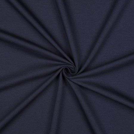 Tissu sweat biologique french terry - Navy