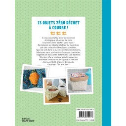 Livre - Coudre pour une maison zéro déchet