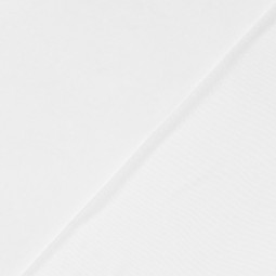 Tissu doublure extensible short de bain blanc