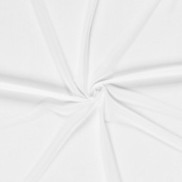 Tissu doublure extensible short de bain blanc