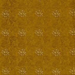 Tissu voile de coton - Abstrait ocre