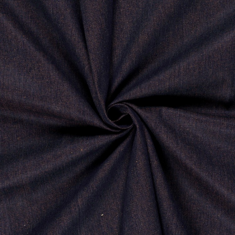 Tissu jeans - Unicolore orange