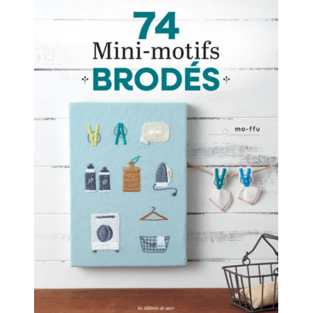 Livre - 74 mini-motifs brodés