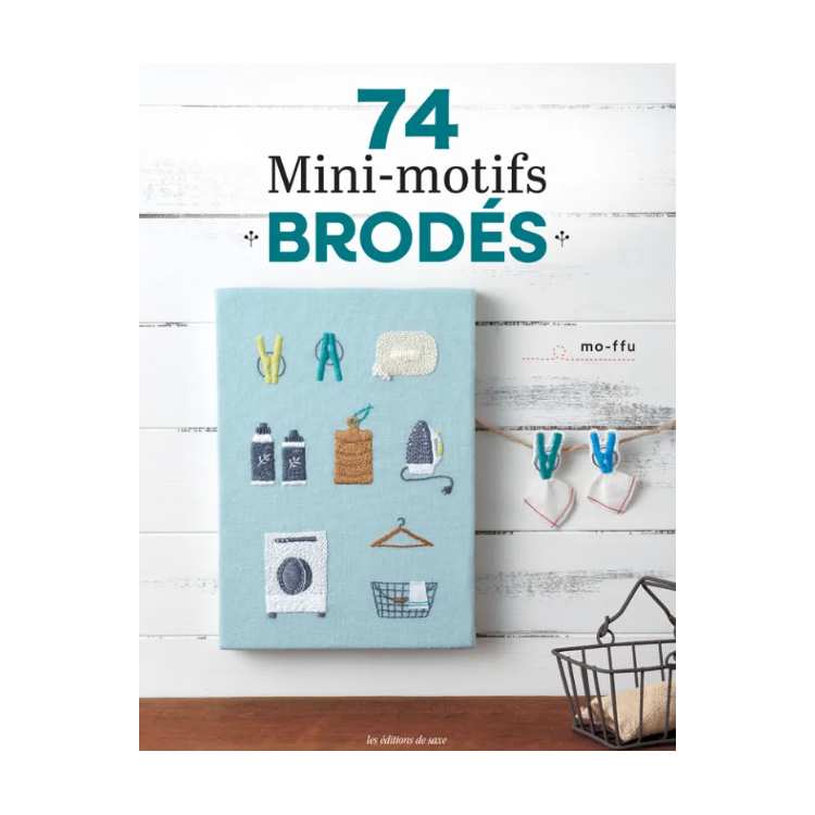 Livre - 74 mini-motifs brodés
