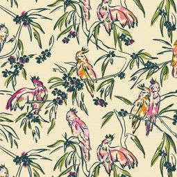 Art Gallery Fabrics - The curstor bohemia - Parakeet Paradise