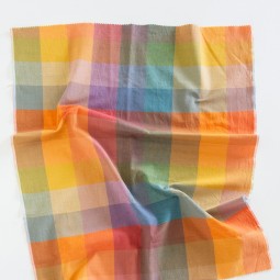 Tissu coton - happy checkers bold