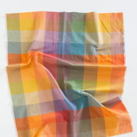 Tissu coton - happy checkers bold