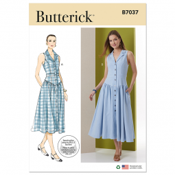 Patron Butterick 7037 - Robe