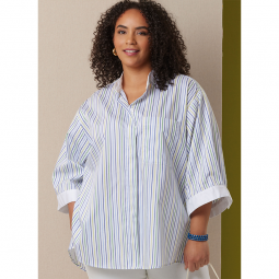 Patron Butterick 7041 - Chemise ample