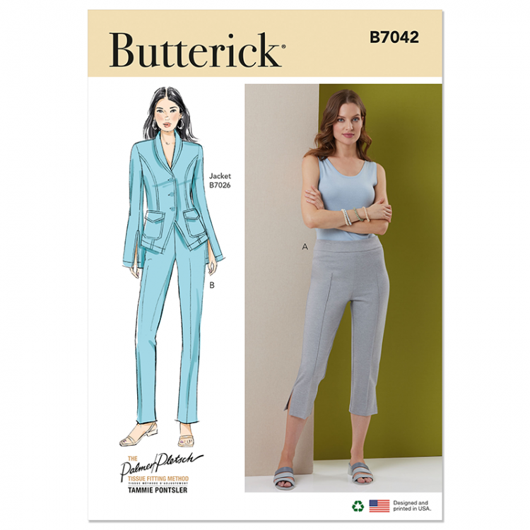 Patron Butterick 7042 - Pantalon ajusté