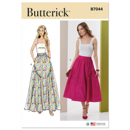 Patron Butterick 7044 - Jupe romantique