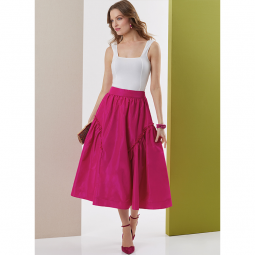 Patron Butterick 7044 - Jupe romantique