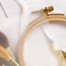 Toile à broder soluble dans l'eau DMC