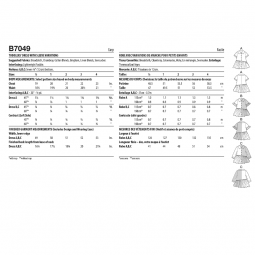 Patron Butterick 7049 - Robe enfant