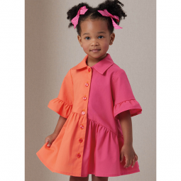 Patron Butterick 7049 - Robe enfant