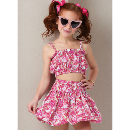 Patron Butterick 7050 - Ensemble fillette