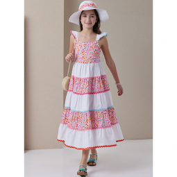 Patron Butterick 7051 - Robe adolescente