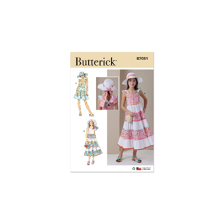 Patron Butterick 7051 - Robe adolescente