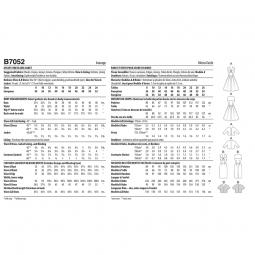 Patron Butterick 7052 - Ensemble robe et veste rétro année 60