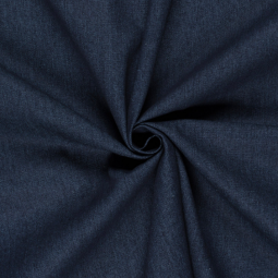 Tissu jeans - Unicolore bleu acier