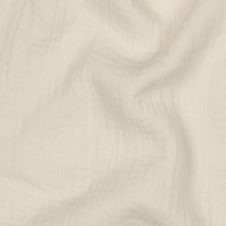 Tissu double gaze - Écru